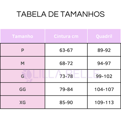 Calcinha Absorvente corte a Laser - Período Menstrual e Incontinência Urinária