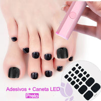 Preto + Canela LED
