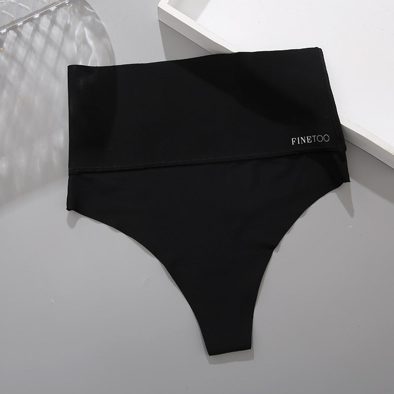 Kit Modeladora - Calcinha Fio sem costura cós alto