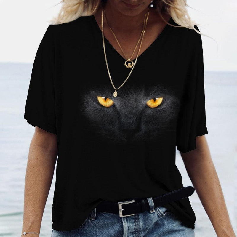 Camiseta Gatos - T Shirt - LillaBelle