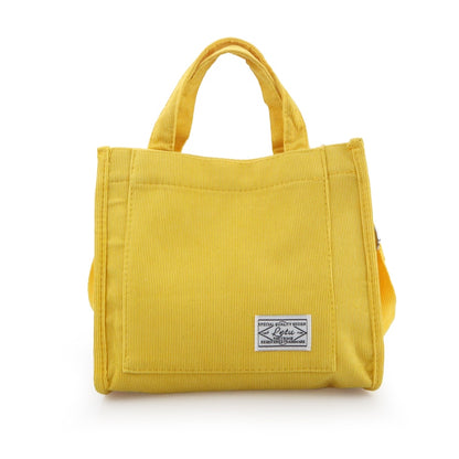 Bolsa em Tecido - Anali + Bônus de 4 Broches