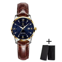 PULSEIRA EM COURO - FUNDO AZUL