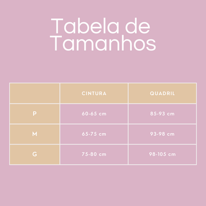 Kit Modeladora - Calcinha Fio sem costura cós alto