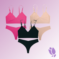 3 Conjuntos - Pink I Rosa I Preto