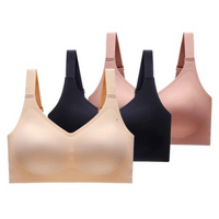 3 Pcs - 1 Nude | 1 Preto | 1 Rose