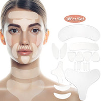 18pcs Face Pescoço e Colo