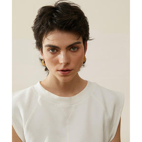 Brinco Textura Irregular Lindy - LillaBelle